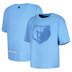Memphis Grizzlies Protege Eco-Poly Interlock Fashion Tonal T-Shirt Light Blue - NBA