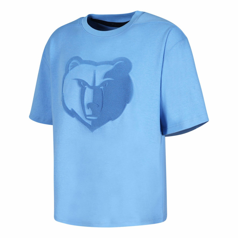 Memphis Grizzlies Protege Eco-Poly Interlock Fashion Tonal T-Shirt Light Blue - NBA
