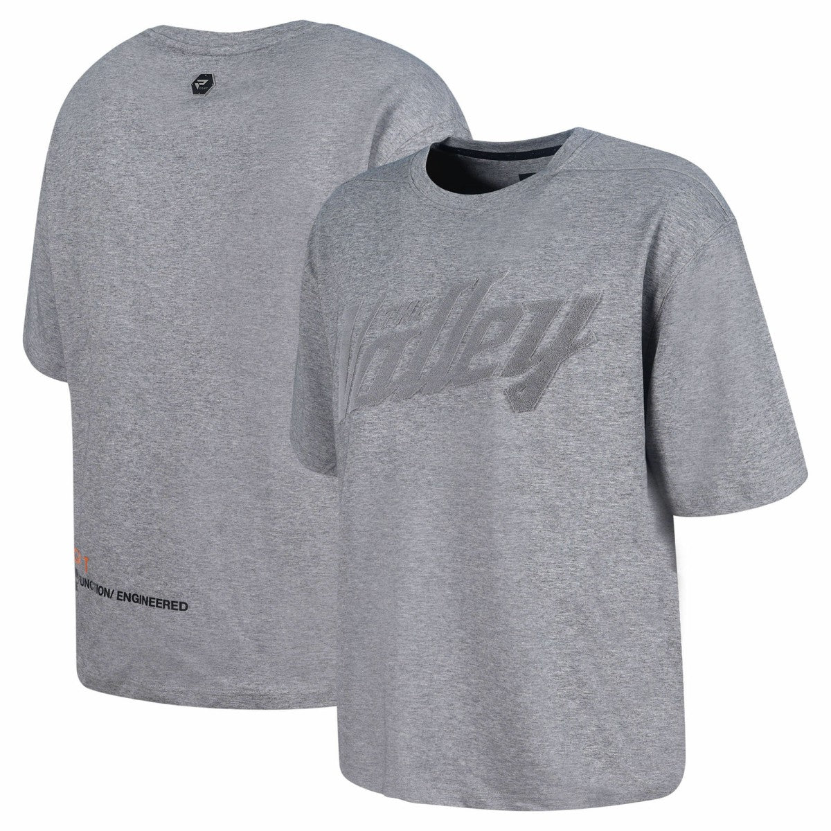 Phoenix Suns Protege Eco-Poly Interlock Fashion Tonal T-Shirt Heather Gray - NBA