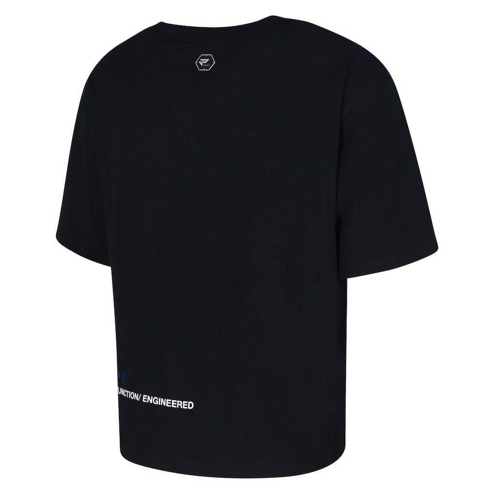 Golden State Warriors Protege Eco-Poly Interlock Fashion Tonal T-Shirt Black - NBA