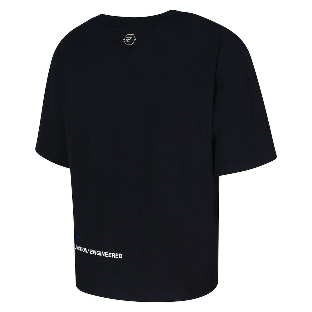 Golden State Warriors Protege Eco-Poly Interlock Fashion Tonal T-Shirt Black - NBA