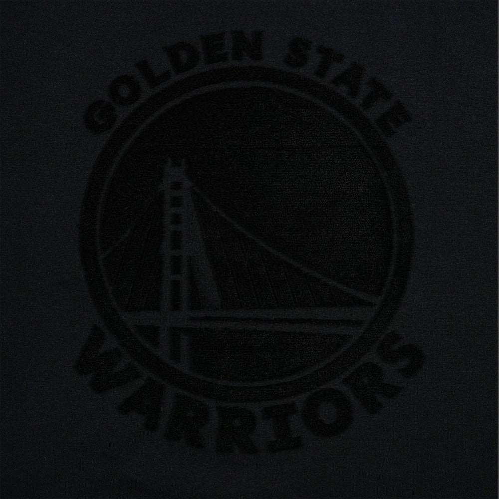 Golden State Warriors Protege Eco-Poly Interlock Fashion Tonal T-Shirt Black - NBA