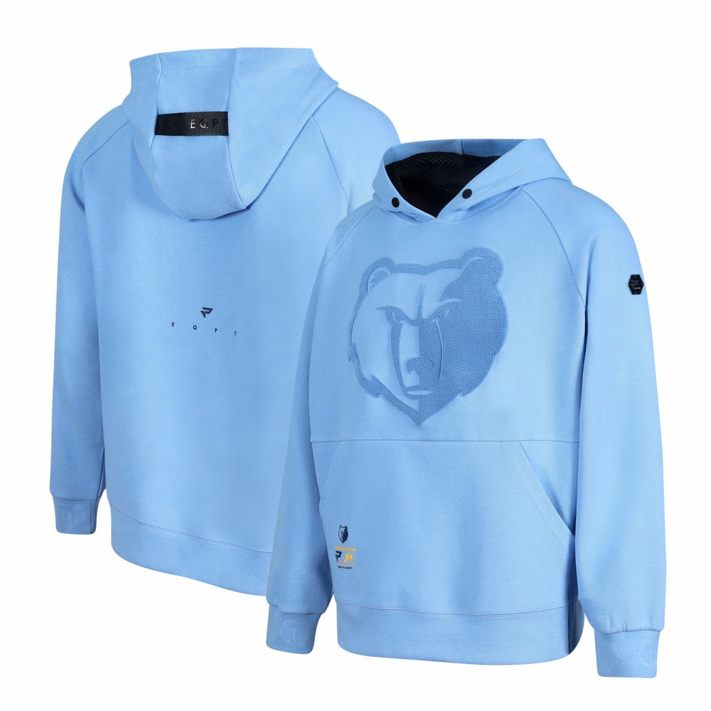 Memphis Grizzlies Protege Eco-Poly Interlock Fashion Tonal Hoodie Light Blue - NBA