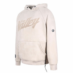 Phoenix Suns Protege Eco-Friendly Functional Suede Fashion Tonal Hoodie Cream - NBA