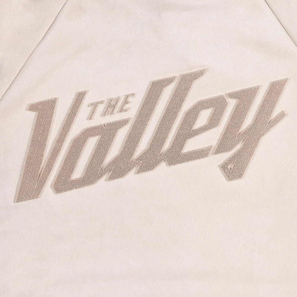 Phoenix Suns Protege Eco-Friendly Functional Suede Fashion Tonal Hoodie Cream - NBA