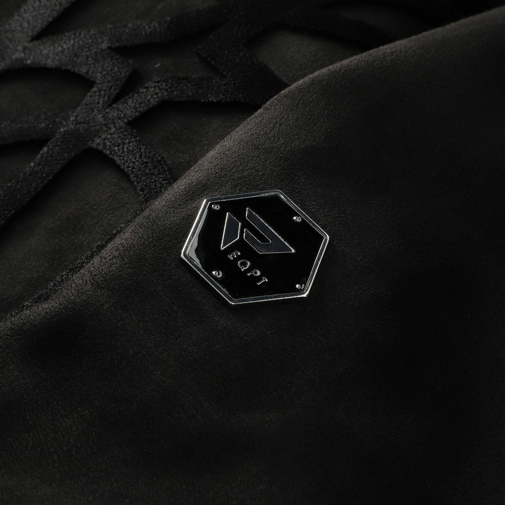 Minnesota Timberwolves Protege Eco-Friendly Functional Suede Fashion Tonal Hoodie Black - NBA
