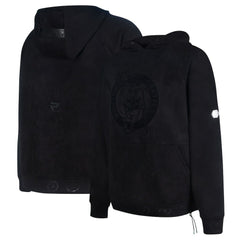 Boston Celtics Protege Eco-Friendly Functional Suede Fashion Tonal Hoodie Black - NBA