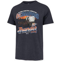 Oklahoma City Thunder '47 2025 NBA Finals Champions Hometown Local Franklin T-Shirt Navy - NBA