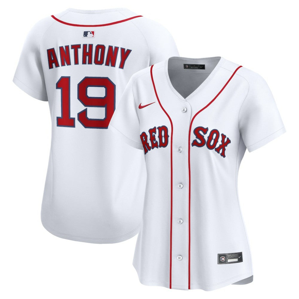 Roman Anthony Boston Red Sox Nike Women's Home Limited Player Jersey - MLB