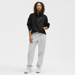 Anaheim Ducks lululemon Women's Long Scuba Oversized Half-Zip Funnel Neck - Black - NHL