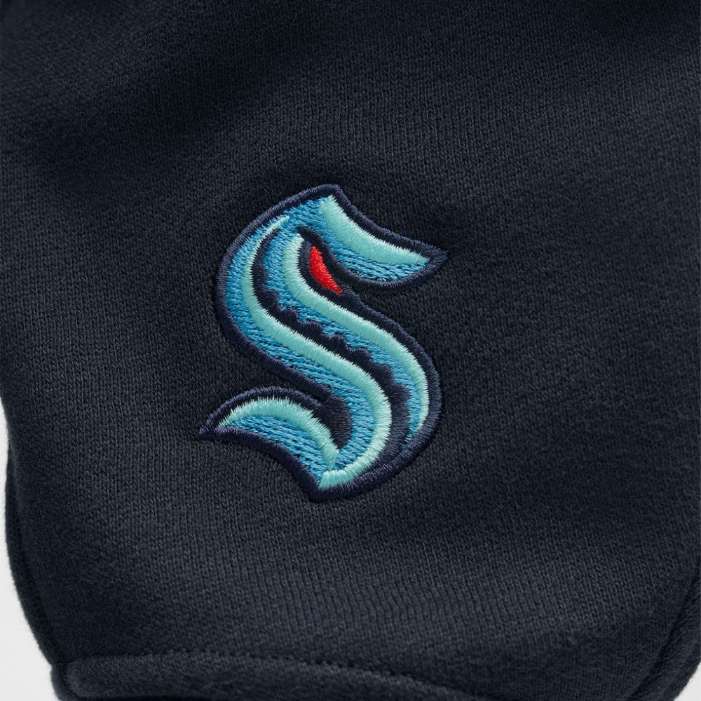 Seattle Kraken lululemon Women's Long Scuba Oversized Half-Zip Funnel Neck - True Navy - NHL
