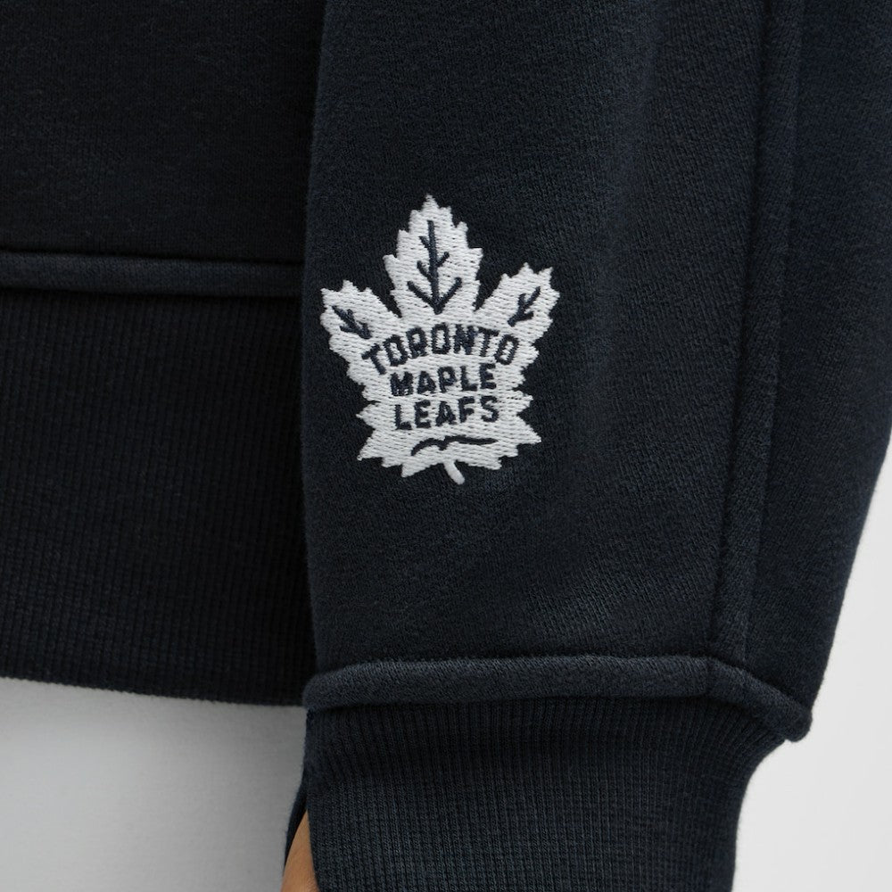 Toronto Maple Leafs lululemon Women's Long Scuba Oversized Half-Zip Funnel Neck - True Navy - NHL