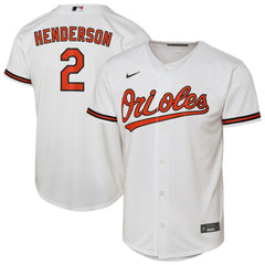 Gunnar Henderson Baltimore Orioles Nike Youth Home Replica Player Jersey - MLB