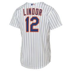 Francisco Lindor New York Mets Nike Youth Home Replica Player Jersey - MLB
