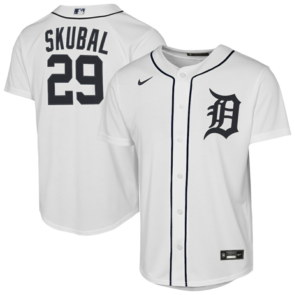 Tarik Skubal Detroit Tigers Nike Youth Home Replica Player Jersey - MLB