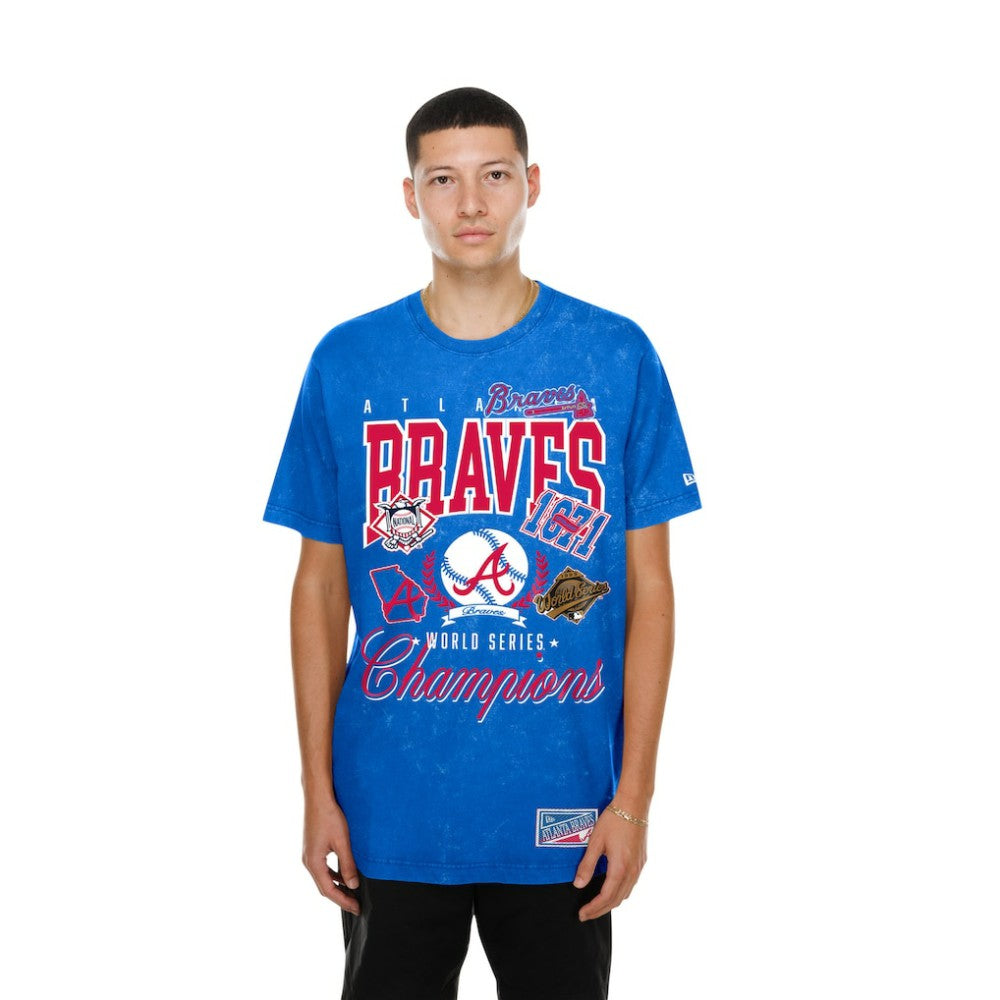 Atlanta Braves New Era Mineral Wash T-Shirt - MLB