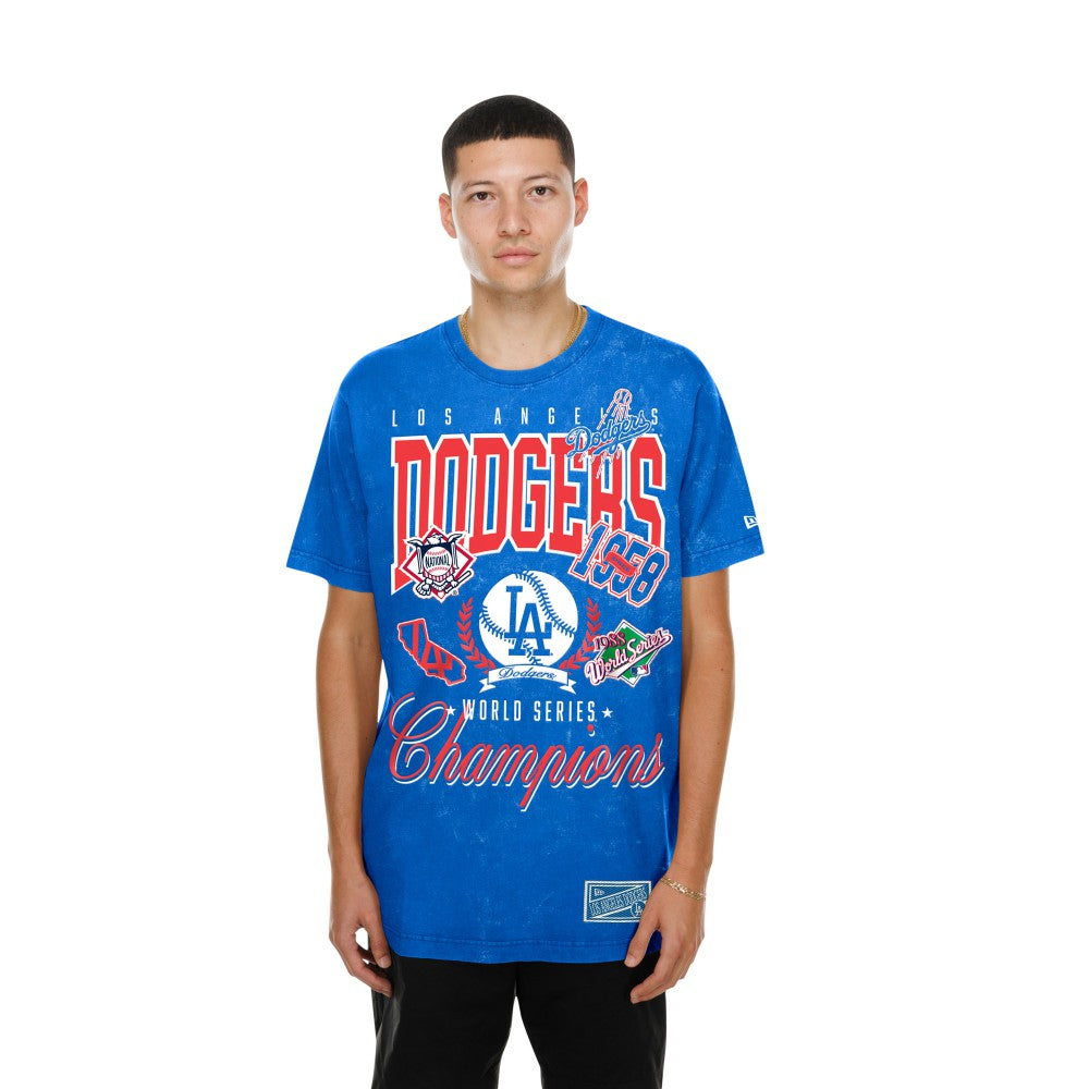 Los Angeles Dodgers New Era Mineral Wash T-Shirt - MLB