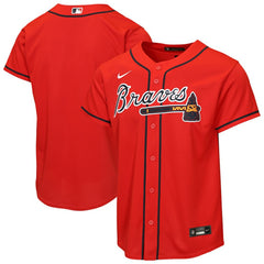 Atlanta Braves Nike Youth Alternate Replica Jersey - MLB