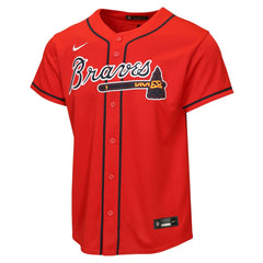 Atlanta Braves Nike Youth Alternate Replica Jersey - MLB