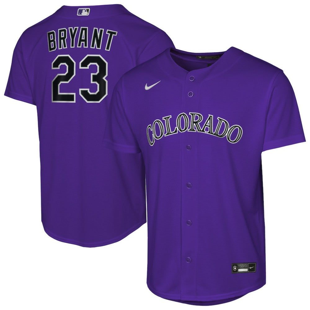 Kris Bryant Colorado Rockies Nike Youth Alternate Replica Jersey - MLB