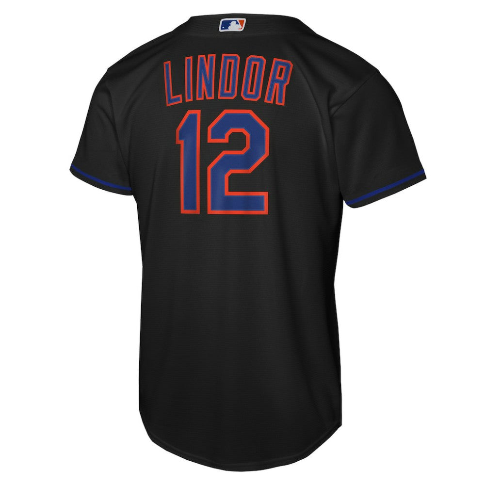 Francisco Lindor New York Mets Nike Youth Alternate Replica Jersey - MLB