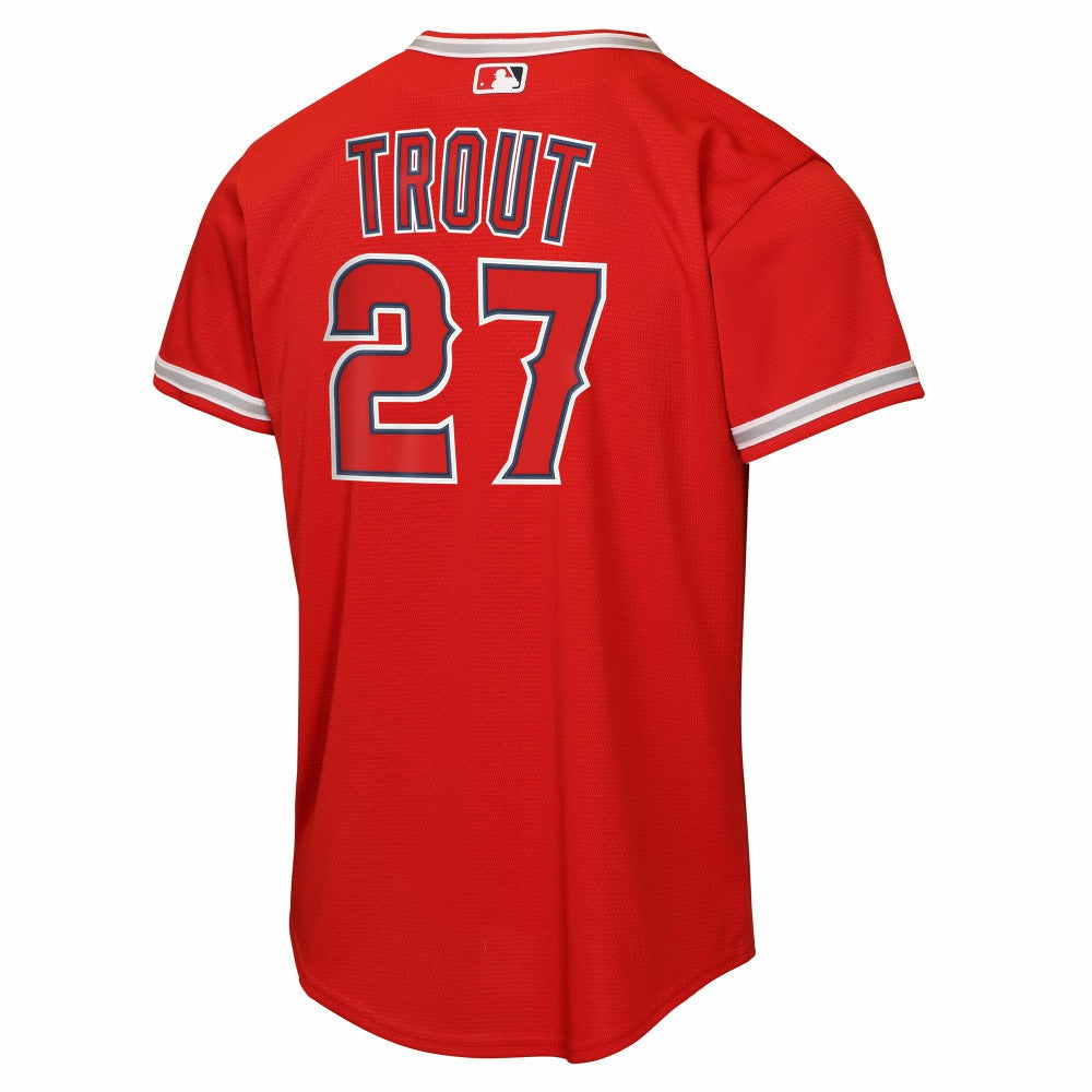 Mike Trout Los Angeles Angels Nike Youth Alternate Replica Jersey - MLB
