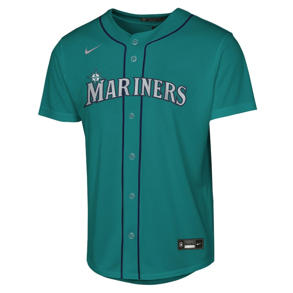 Cal Raleigh Seattle Mariners Nike Youth Alternate Replica Jersey - MLB