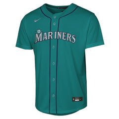 Cal Raleigh Seattle Mariners Nike Youth Alternate Replica Jersey - MLB