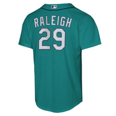 Cal Raleigh Seattle Mariners Nike Youth Alternate Replica Jersey - MLB