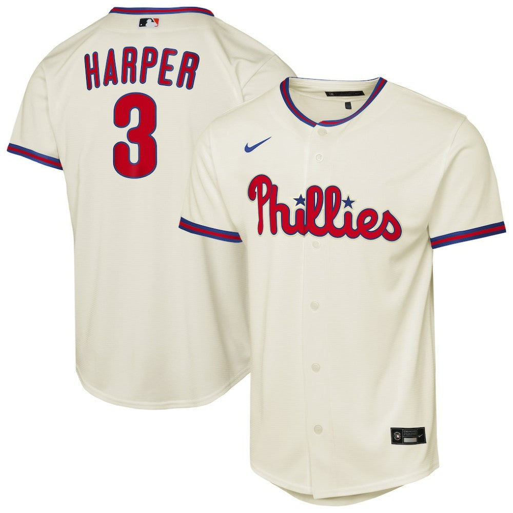 Bryce Harper Philadelphia Phillies Nike Youth Alternate 2 Replica Jersey - MLB