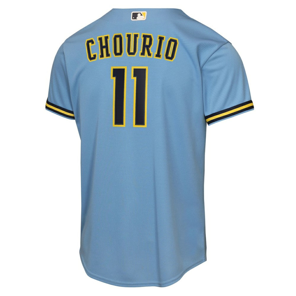 Jackson Chourio Milwaukee Brewers Nike Youth Road Replica Jersey - MLB