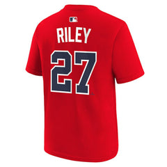 Austin Riley Atlanta Braves Nike Youth Name & Number T-Shirt - MLB