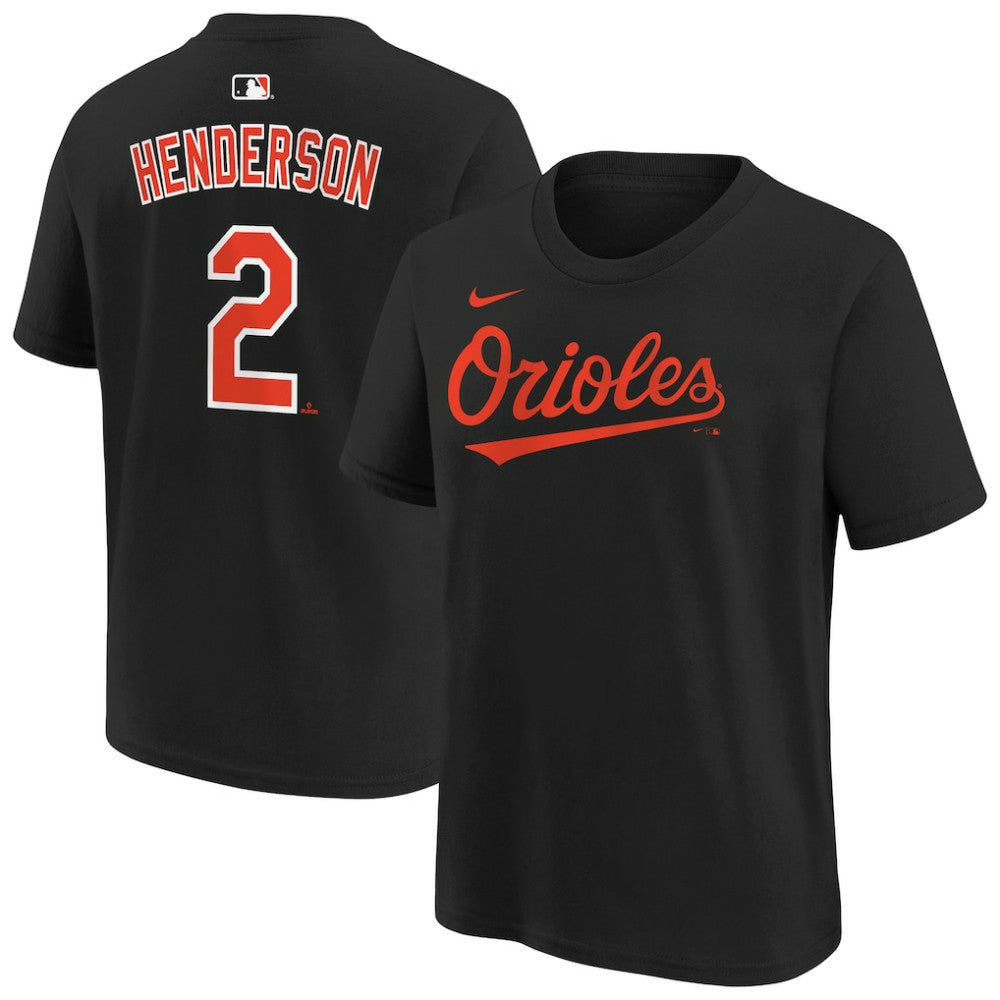 Gunnar Henderson Baltimore Orioles Nike Youth Name & Number T-Shirt - MLB