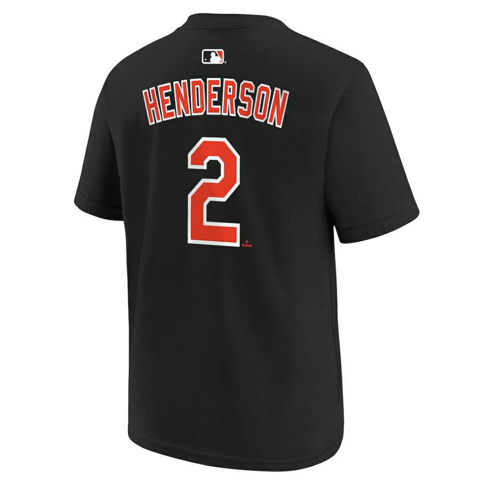 Gunnar Henderson Baltimore Orioles Nike Youth Name & Number T-Shirt - MLB
