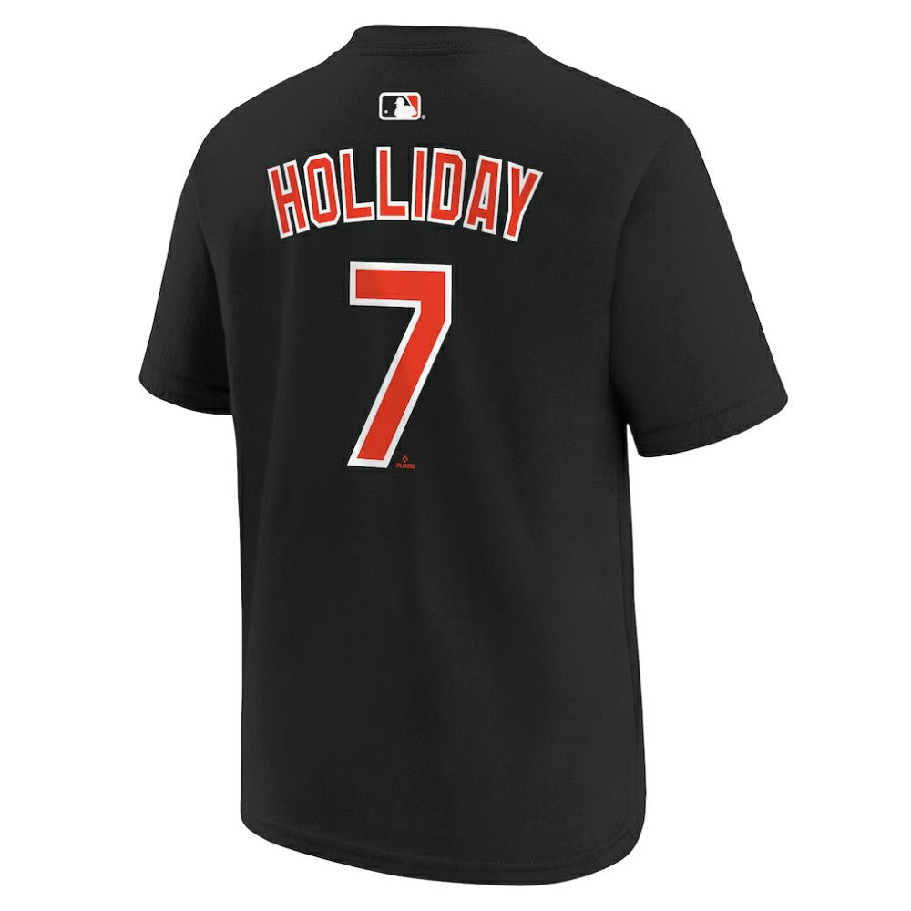 Jackson Holliday Baltimore Orioles Nike Youth Name & Number T-Shirt - MLB