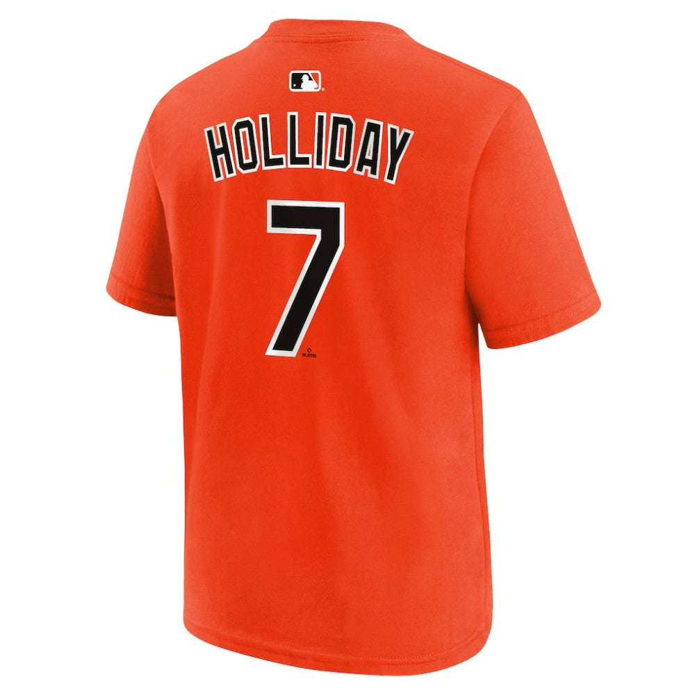 Jackson Holliday Baltimore Orioles Nike Youth Name & Number T-Shirt - MLB