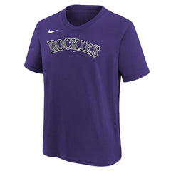 Kris Bryant Colorado Rockies Nike Youth Name & Number T-Shirt - MLB