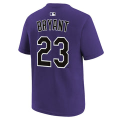Kris Bryant Colorado Rockies Nike Youth Name & Number T-Shirt - MLB
