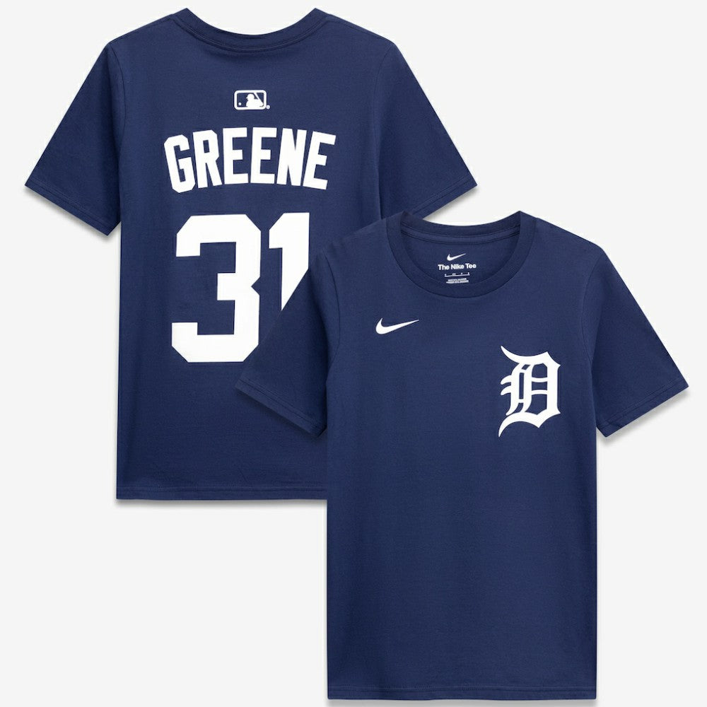 Riley Greene Detroit Tigers Nike Youth Name & Number T-Shirt - MLB