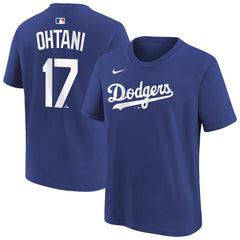 Shohei Ohtani Los Angeles Dodgers Nike Youth Name & Number T-Shirt - MLB