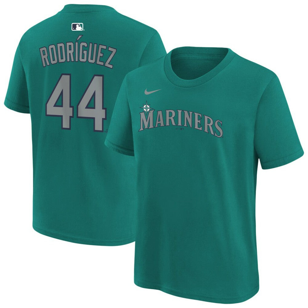 Julio Rodríguez Seattle Mariners Nike Youth Name & Number T-Shirt - MLB