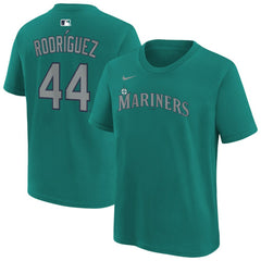 Julio Rodríguez Seattle Mariners Nike Youth Name & Number T-Shirt - MLB