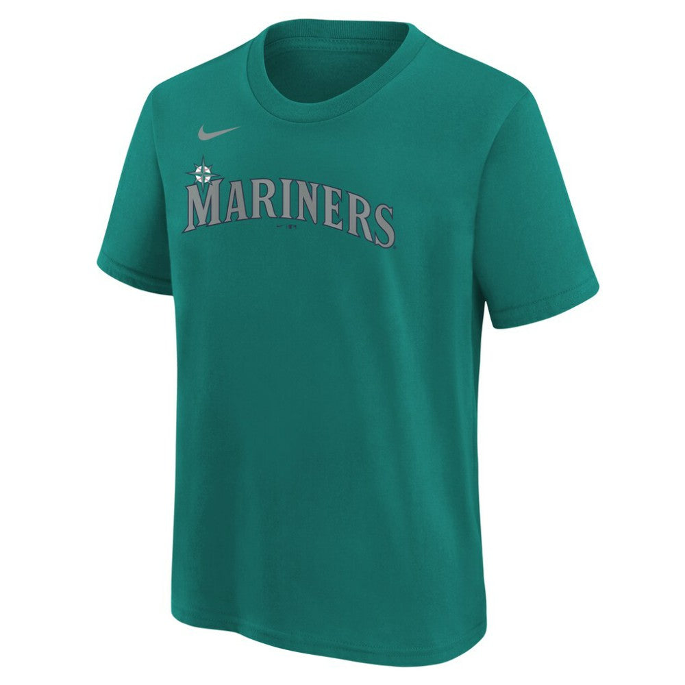 Julio Rodríguez Seattle Mariners Nike Youth Name & Number T-Shirt - MLB