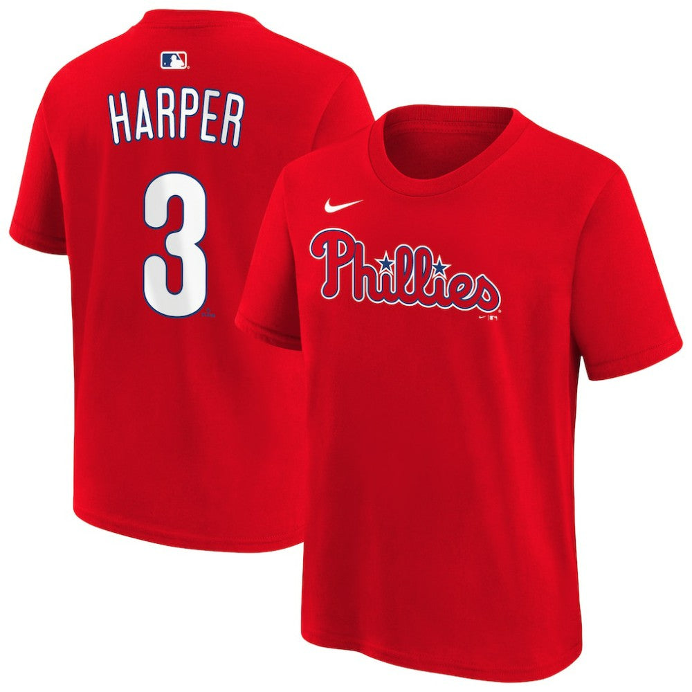 Bryce Harper Philadelphia Phillies Nike Youth Name & Number T-Shirt - MLB