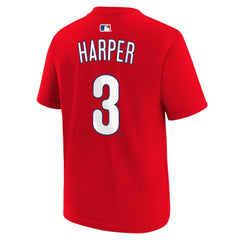 Bryce Harper Philadelphia Phillies Nike Youth Name & Number T-Shirt - MLB
