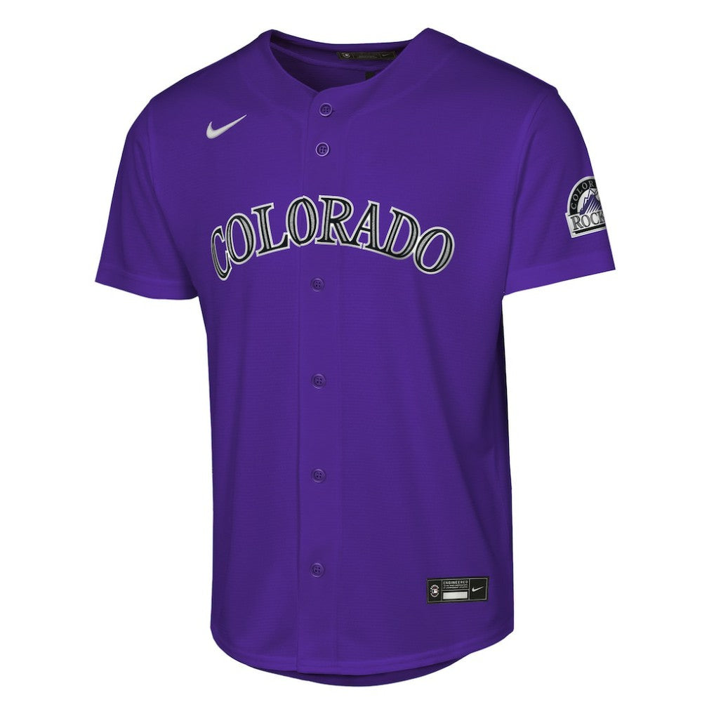 Colorado Rockies Nike Youth Alternate 2 Stadium Jersey - MLB