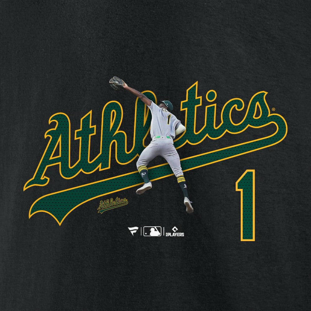 Denzel Clarke Athletics Graphic Player T-Shirt - MLB