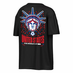 USMNT Outerstuff FIFA World Cup 2026 Rally Oversized 2-Hit T-Shirt Black - FIFA World CUP
