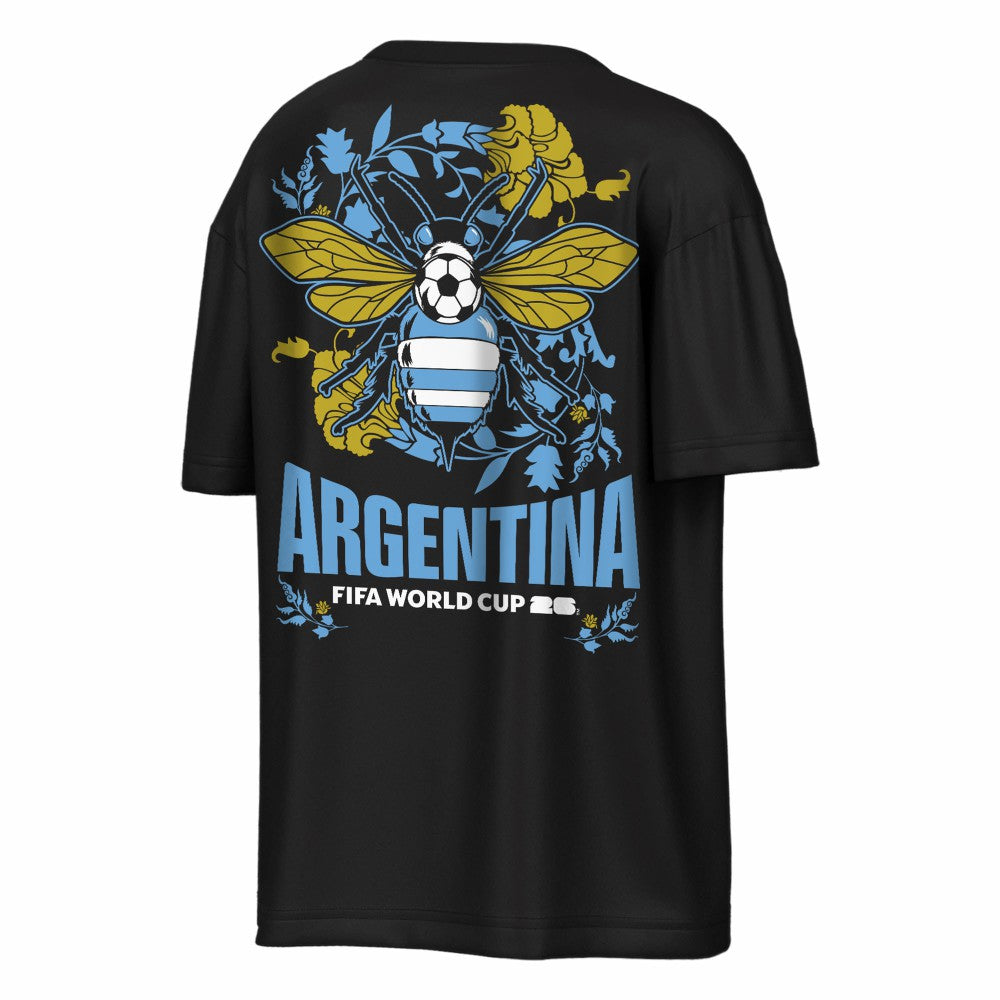 Outerstuff FIFA World Cup 2026 Rally Oversized 2-Hit T-Shirt Black - FIFA World CUP