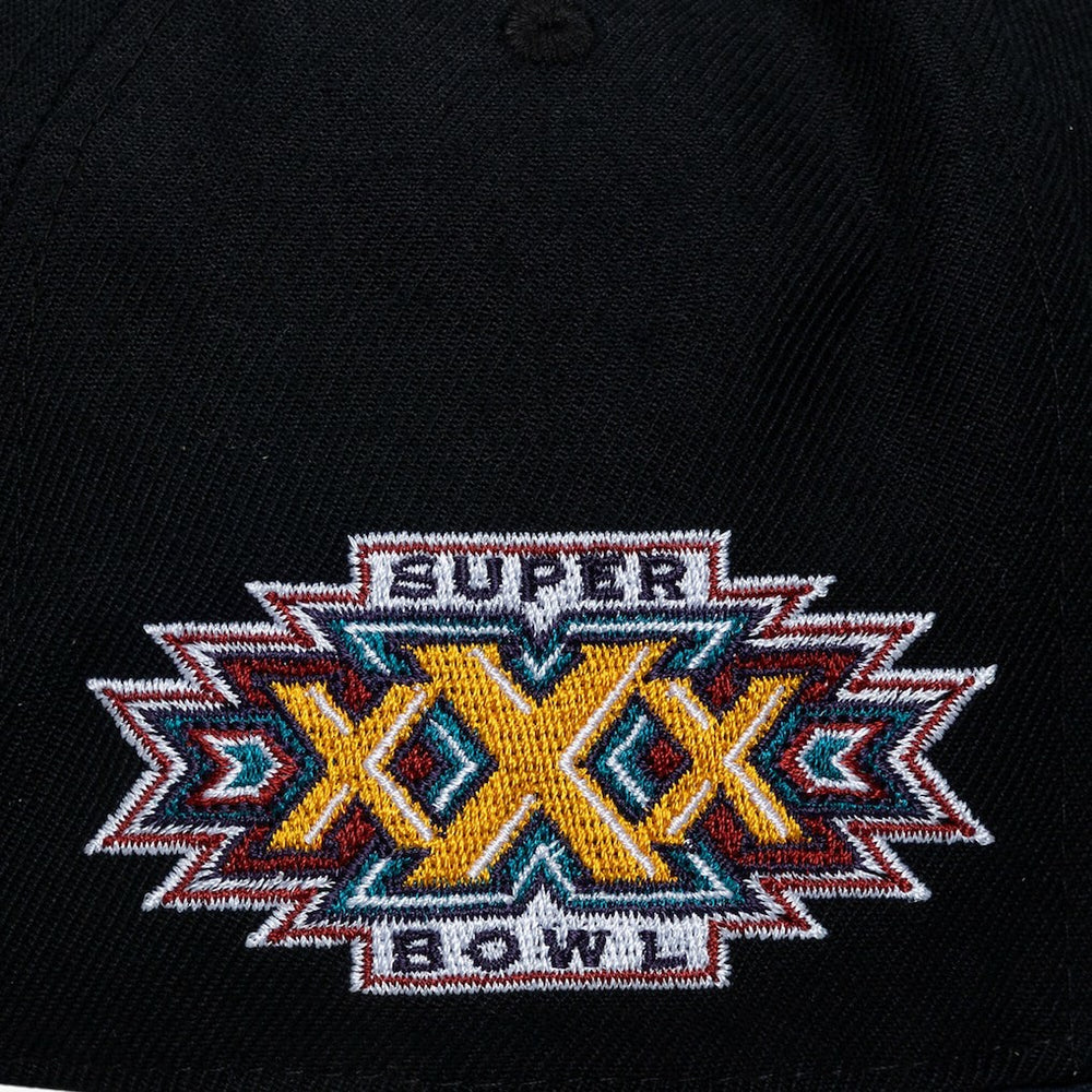 Dallas Cowboys Super Bowl XXX Champions Lux Pro Snapback Black | Mitchell & Ness